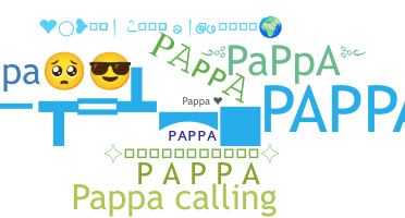 နာမ်မြောက်မည့်အမည် - Pappa