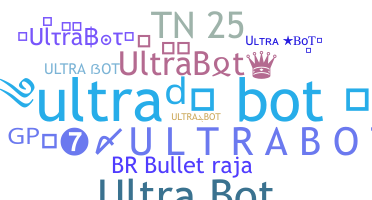 နာမ်မြောက်မည့်အမည် - UltraBot
