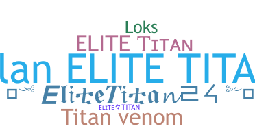 နာမ်မြောက်မည့်အမည် - Elitetitan