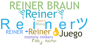 နာမ်မြောက်မည့်အမည် - Reiner