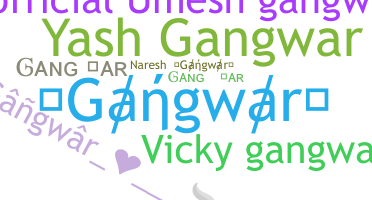 နာမ်မြောက်မည့်အမည် - Gangwar