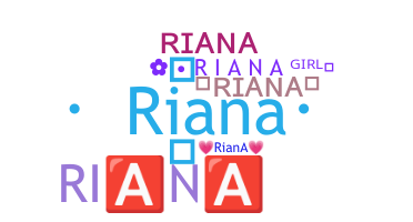 နာမ်မြောက်မည့်အမည် - Riana