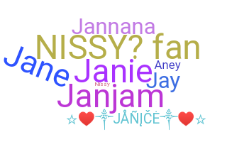 နာမ်မြောက်မည့်အမည် - Janice