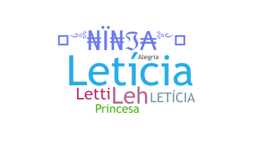 နာမ်မြောက်မည့်အမည် - Letcia