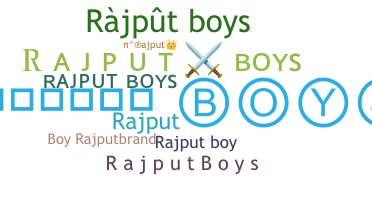 နာမ်မြောက်မည့်အမည် - RajputBoys