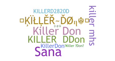 နာမ်မြောက်မည့်အမည် - killerdon