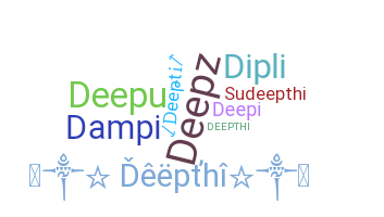 နာမ်မြောက်မည့်အမည် - Deepthi