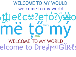 နာမ်မြောက်မည့်အမည် - Welcometomyworld