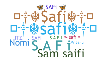 နာမ်မြောက်မည့်အမည် - Safi