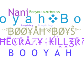နာမ်မြောက်မည့်အမည် - BooyahBoys