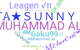 နာမ်မြောက်မည့်အမည် - MuhammadAli