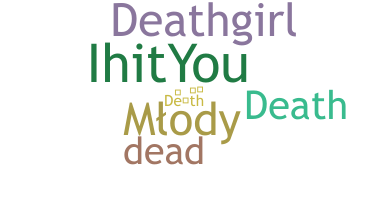 နာမ်မြောက်မည့်အမည် - Death
