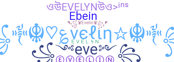 နာမ်မြောက်မည့်အမည် - Evelin