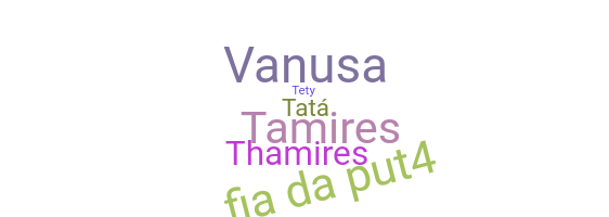 နာမ်မြောက်မည့်အမည် - Tamires