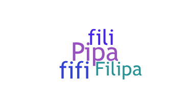 နာမ်မြောက်မည့်အမည် - Filipa