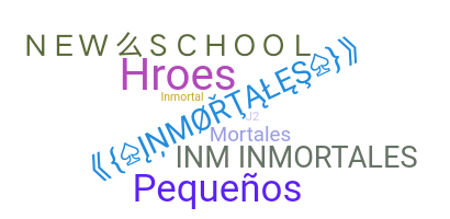 နာမ်မြောက်မည့်အမည် - Inmortales
