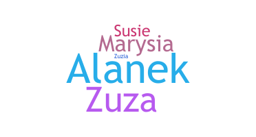 နာမ်မြောက်မည့်အမည် - Zuzia