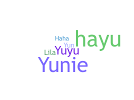 နာမ်မြောက်မည့်အမည် - Hayun