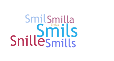 နာမ်မြောက်မည့်အမည် - Smilla