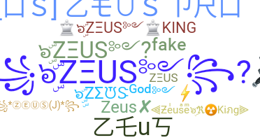 နာမ်မြောက်မည့်အမည် - Zeus