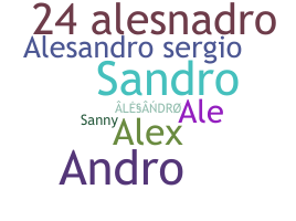 နာမ်မြောက်မည့်အမည် - Alesandro