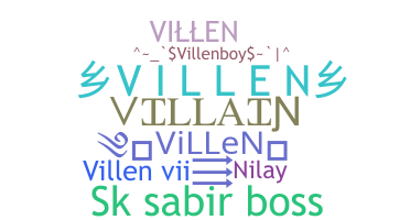 နာမ်မြောက်မည့်အမည် - ViLLeN