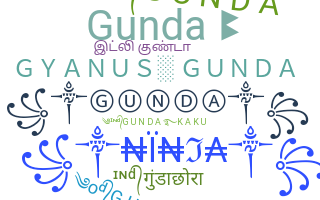နာမ်မြောက်မည့်အမည် - Gunda