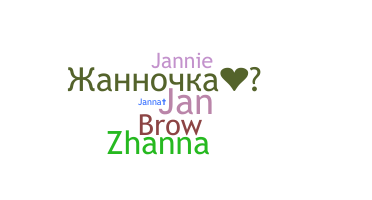 နာမ်မြောက်မည့်အမည် - Janna