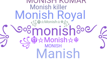နာမ်မြောက်မည့်အမည် - Monish