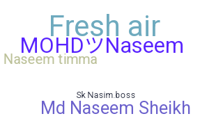 နာမ်မြောက်မည့်အမည် - Naseem