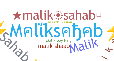 နာမ်မြောက်မည့်အမည် - Maliksahab