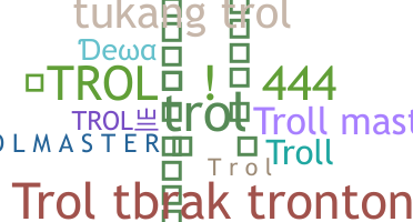 နာမ်မြောက်မည့်အမည် - trol