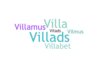 နာမ်မြောက်မည့်အမည် - Villads