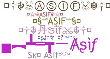 နာမ်မြောက်မည့်အမည် - Asif