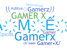 နာမ်မြောက်မည့်အမည် - GaMeRX