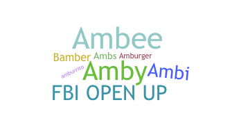 နာမ်မြောက်မည့်အမည် - Amber
