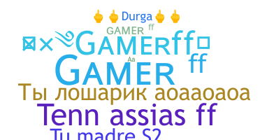 နာမ်မြောက်မည့်အမည် - GamerFF