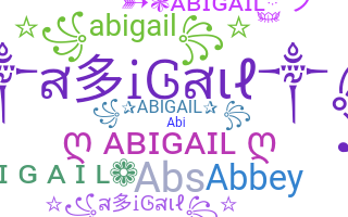 နာမ်မြောက်မည့်အမည် - Abigail