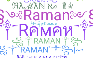 နာမ်မြောက်မည့်အမည် - Raman