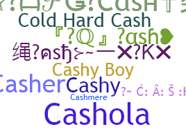 နာမ်မြောက်မည့်အမည် - Cash
