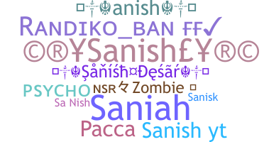 နာမ်မြောက်မည့်အမည် - Sanish