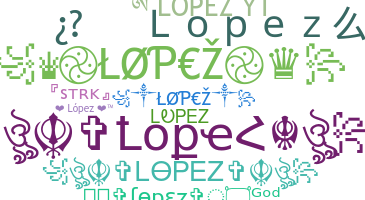 နာမ်မြောက်မည့်အမည် - Lopez