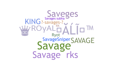 နာမ်မြောက်မည့်အမည် - Savages