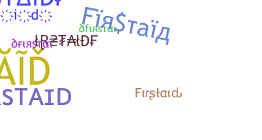 နာမ်မြောက်မည့်အမည် - firstaid