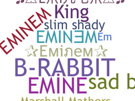 နာမ်မြောက်မည့်အမည် - Eminem