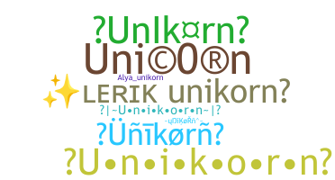 နာမ်မြောက်မည့်အမည် - UniKoRn