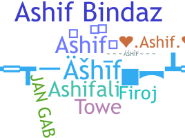 နာမ်မြောက်မည့်အမည် - Ashif