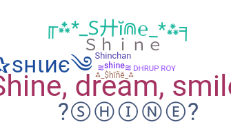 နာမ်မြောက်မည့်အမည် - Shine