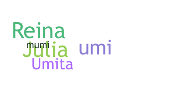 နာမ်မြောက်မည့်အမည် - Uma