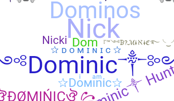 နာမ်မြောက်မည့်အမည် - Dominic